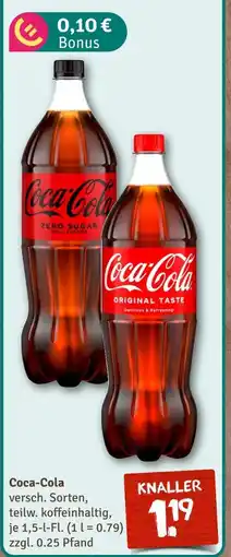 nahkauf Coca-cola zero sugar Angebot