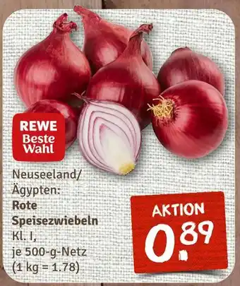nahkauf Rewe beste wahl rote speisezwiebeln Angebot