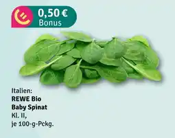 nahkauf Rewe bio baby spinat Angebot