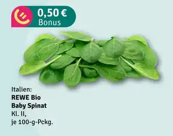 nahkauf Rewe bio baby spinat Angebot