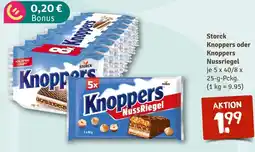 nahkauf Storck knoppers oder knoppers nussriegel Angebot