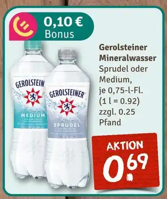 nahkauf Gerolsteiner mineralwasser Angebot