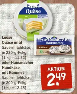 nahkauf Loose quäse mild sauermilchkäse Angebot