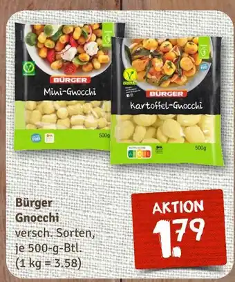 nahkauf Burger mini-gnocchi Angebot