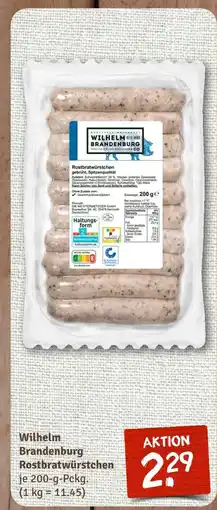 nahkauf Wilhelm brandenburg rostbratwürstchen Angebot
