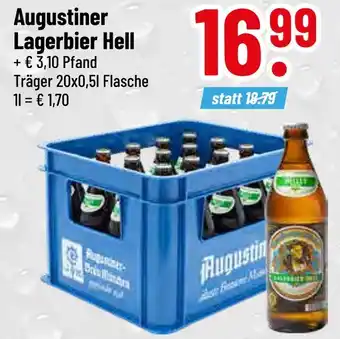 trinkgut Augustiner lagerbier hell Angebot