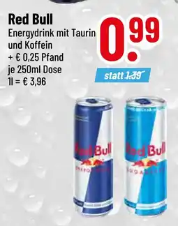 trinkgut Red bull energydrink mit taurin und koffein Angebot