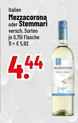 trinkgut Mezzacorona oder stemmari Angebot