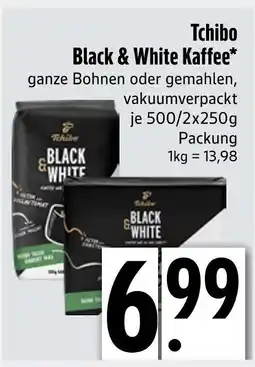 Edeka Tchibo black & white kaffee Angebot