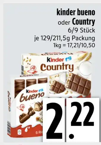 Edeka Kinder bueno Angebot