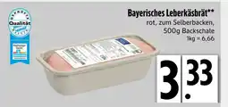 Edeka Bayerisches leberkäsbrät Angebot