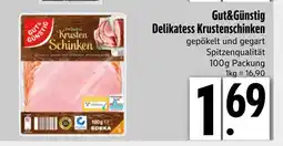 Edeka Gut&günstig delikatess krustenschinken Angebot