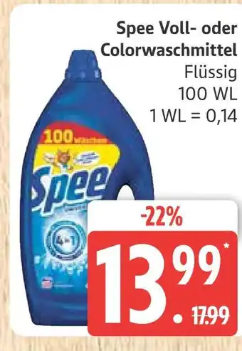 Marktkauf Spee vollwaschmittel Angebot