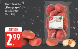 Marktkauf Plattpfirsiche paraguayos Angebot