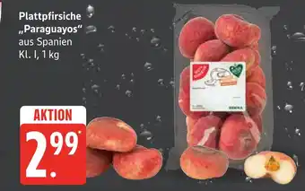 Marktkauf Plattpfirsiche paraguayos Angebot