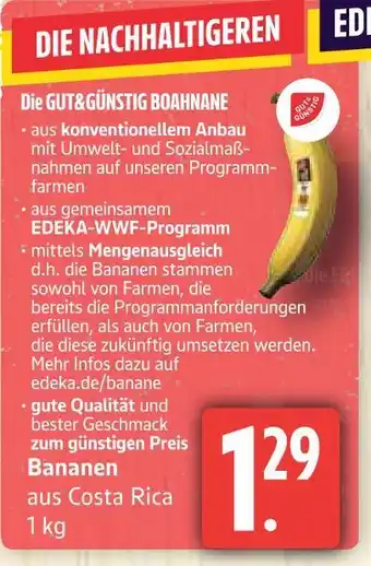 Marktkauf Gut&günstig banane Angebot