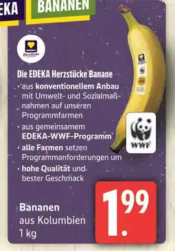 Marktkauf Edeka herzstücke banane Angebot