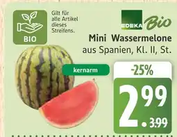 Marktkauf Edeka bio mini wassermelone Angebot