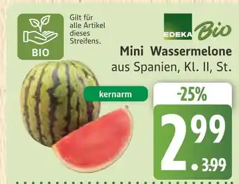 Marktkauf Edeka bio mini wassermelone Angebot