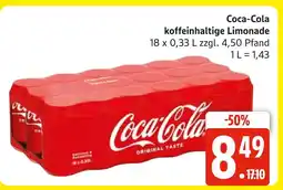 Marktkauf Coca-cola koffeinhaltige limonade Angebot