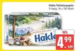 Marktkauf Hakle toilettenpapier Angebot