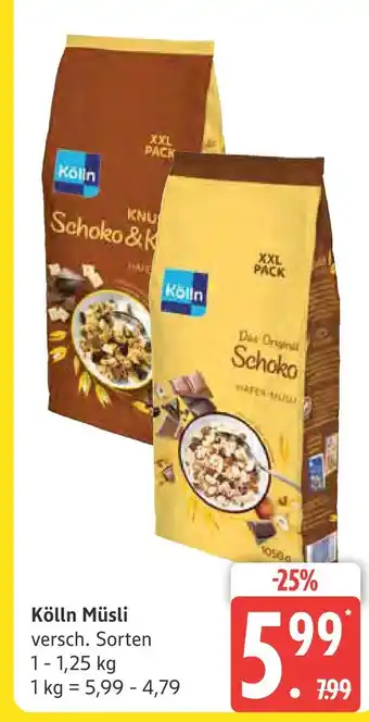 Marktkauf Kölln müsli Angebot