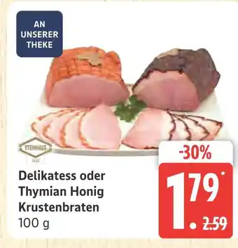 Marktkauf Steinhaus delikatess krustenbraten Angebot