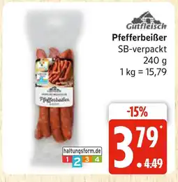 Marktkauf Gutfleisch pfefferbeißer Angebot