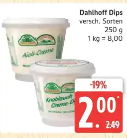 Marktkauf Dahlhoff dips Angebot