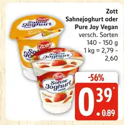 Marktkauf Zott sahnejoghurt Angebot