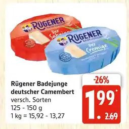 Marktkauf Rügener badejunge deutscher camembert Angebot