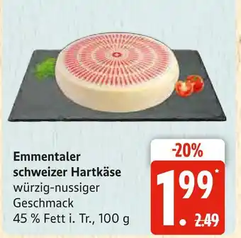Marktkauf Emmentaler schweizer hartkäse Angebot