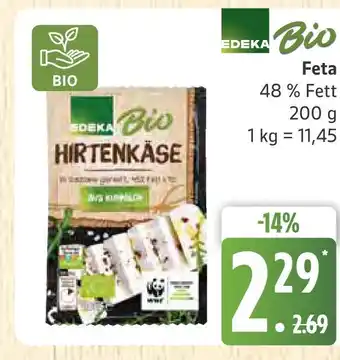 Marktkauf Edeka bio hirtenkäse Angebot