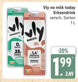 Marktkauf Vly no milk today erbsendrink Angebot