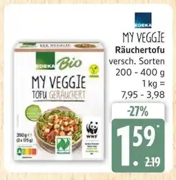 Marktkauf Edeka my veggie räuchertofu Angebot