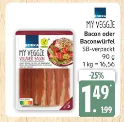 Marktkauf Edeka my veggie veganer bacon Angebot