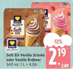 Marktkauf Edeka soft eis vanille schoko Angebot