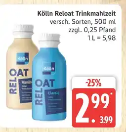 Marktkauf Kölln reloat trinkmahlzeit Angebot
