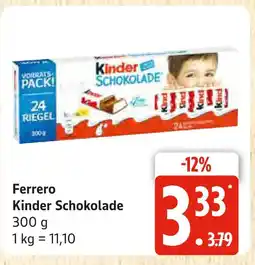 Marktkauf Ferrero kinder schokolade Angebot