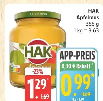 Marktkauf Hak apfelmus Angebot