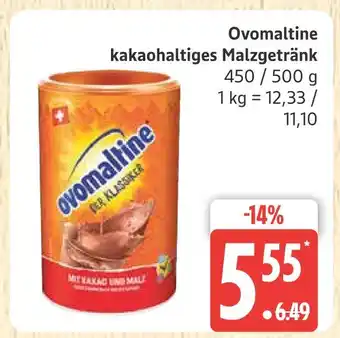 Marktkauf Ovomaltine kakaohaltiges malzgetränk Angebot