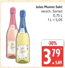 Marktkauf Jules mumm sekt Angebot
