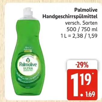 Marktkauf Palmolive handgeschirrspülmittel Angebot