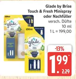 Marktkauf Glade touch & fresh minispray oder nachfüller Angebot