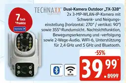 Marktkauf Technaxx dual-kamera outdoor „tx-328“ Angebot