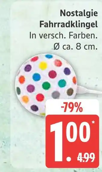 Marktkauf Nostalgie fahrradklingel Angebot