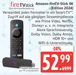 Marktkauf Amazon firetv-stick 4k (edition 2024) Angebot