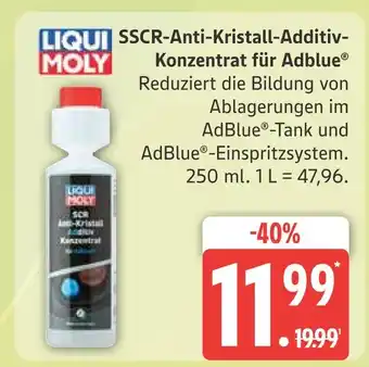 Marktkauf Liqui moly sscr-anti-kristall-additiv-konzentrat für adblue Angebot