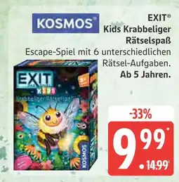 Marktkauf Kosmos exit kids krabbeliger rätselspaß Angebot