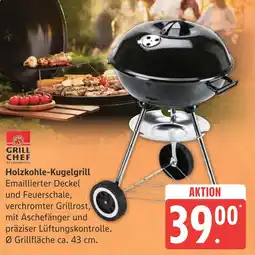 Marktkauf Grill chef holzkohle-kugelgrill Angebot